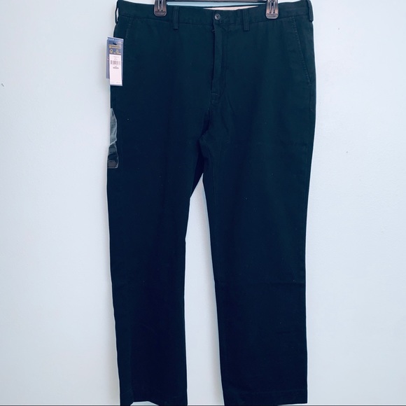 black polo chino pants